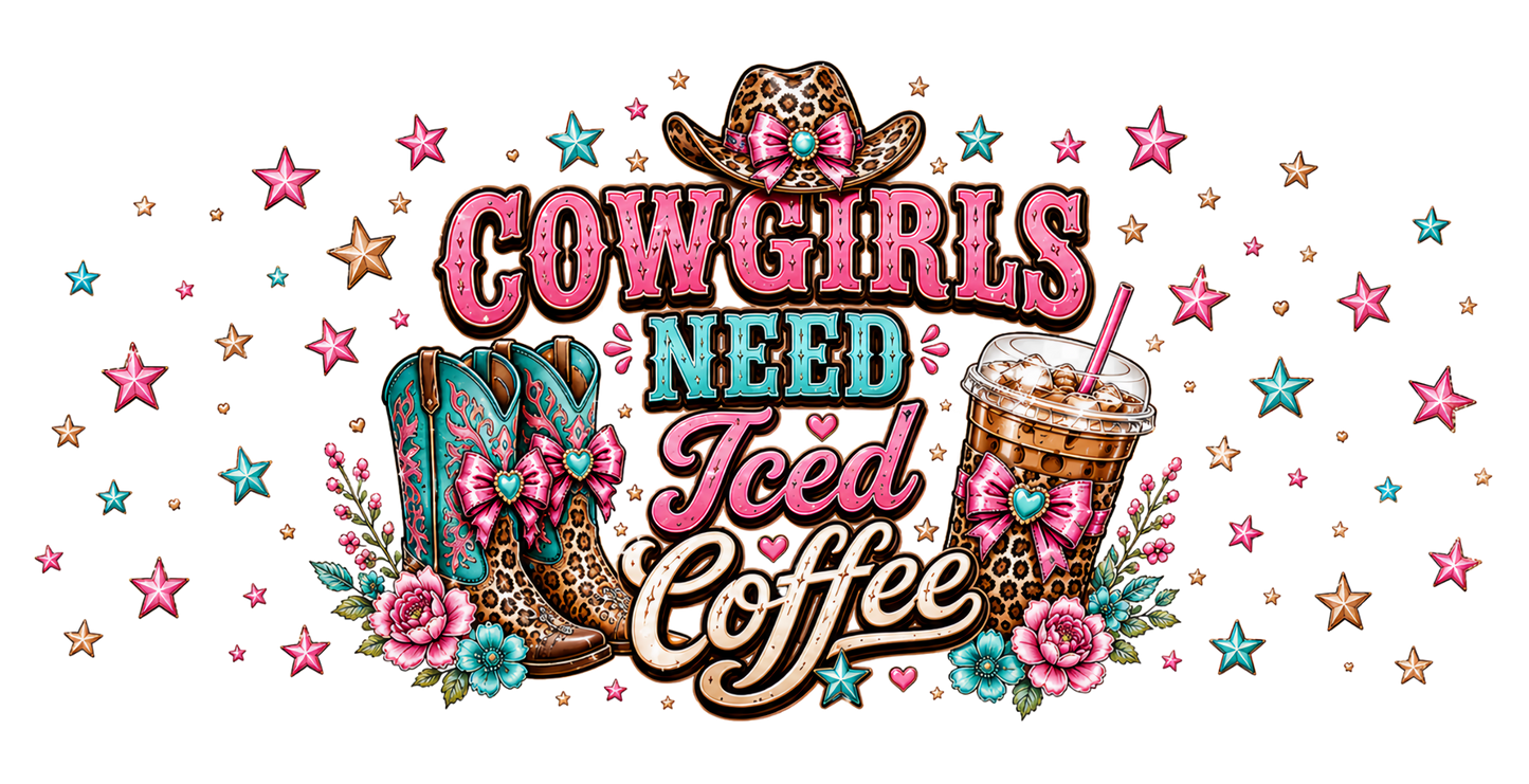 Cowgirls need iced coffee