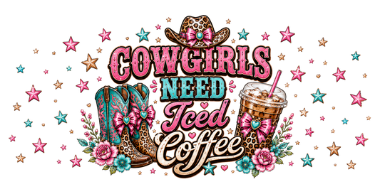 Cowgirls need iced coffee