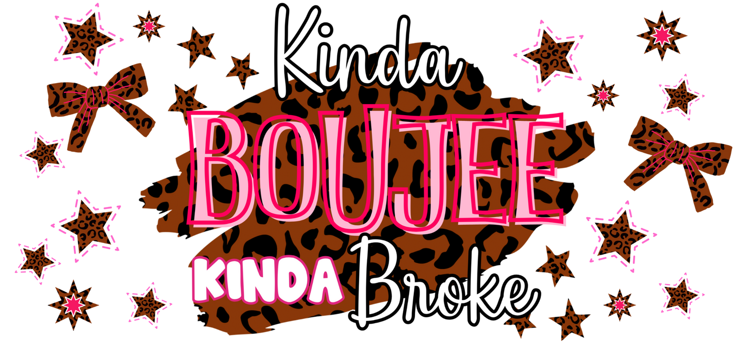 Kinda boujee kinda broke