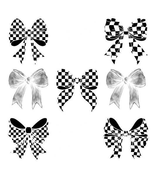 White bows checker