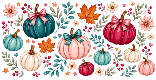 Colorful pumpkins