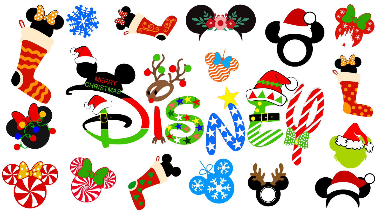 Disney holly jolly