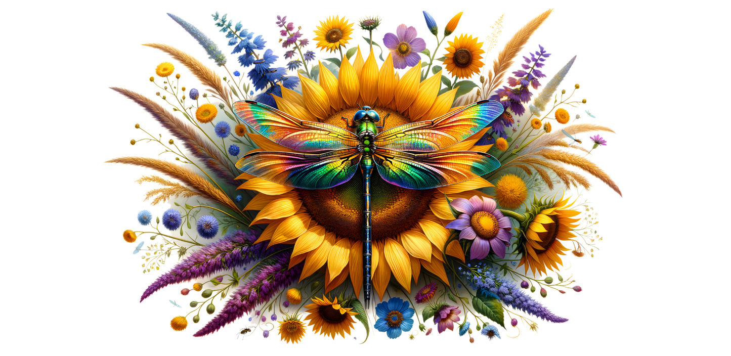 Dragonfly (sunflower)
