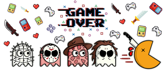 Game over Pac man