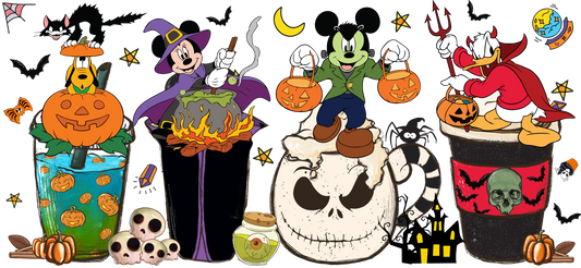 Mickey Halloween cups