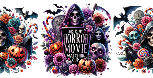 Horror movie cups