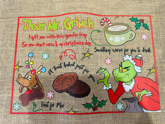 Grinch Placemat