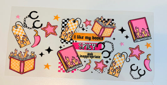 I like my books Spicy