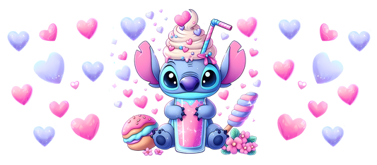 Stitch icing and drink