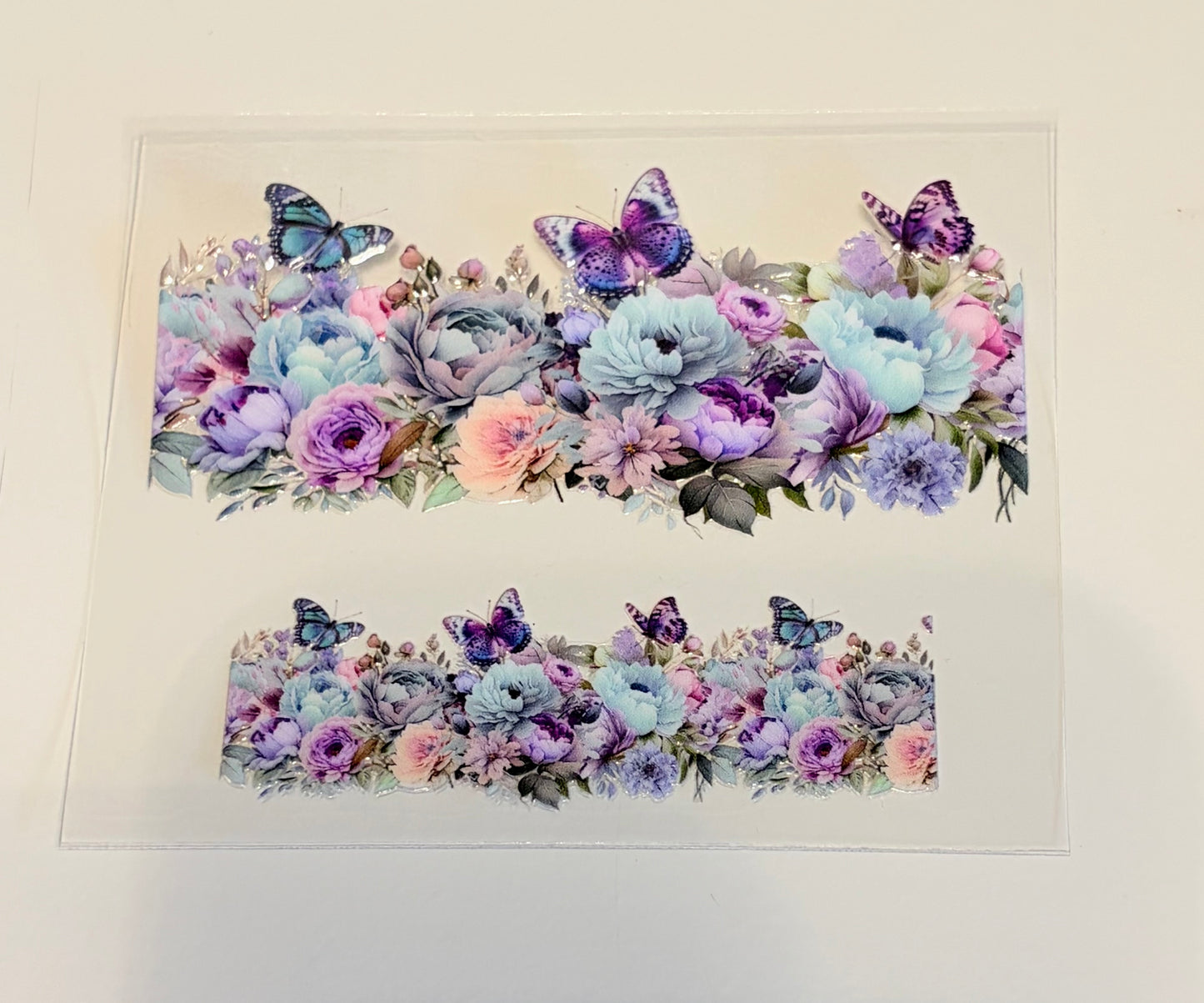 Butterfly and flowers