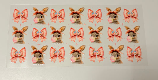 Girly bunny and bows