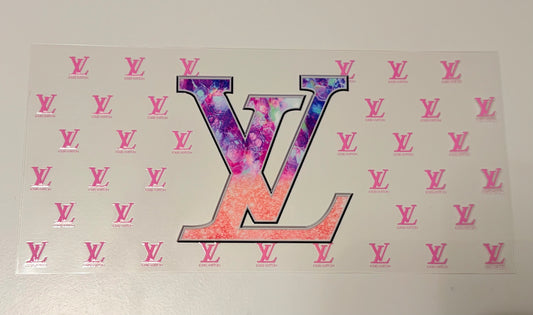 Pink and purple LV