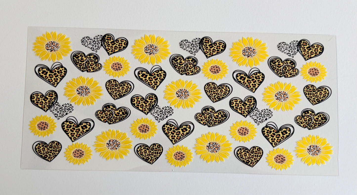 Sunflowers and cheetahs