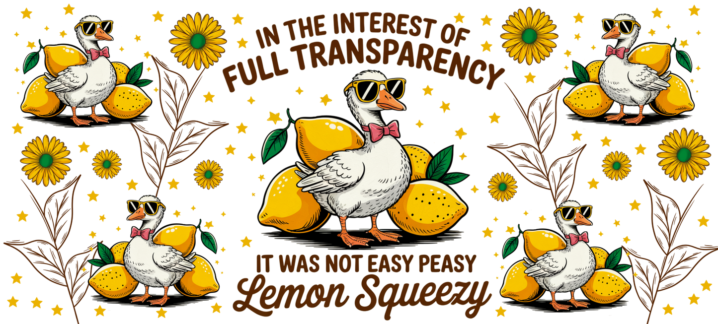Full transparency