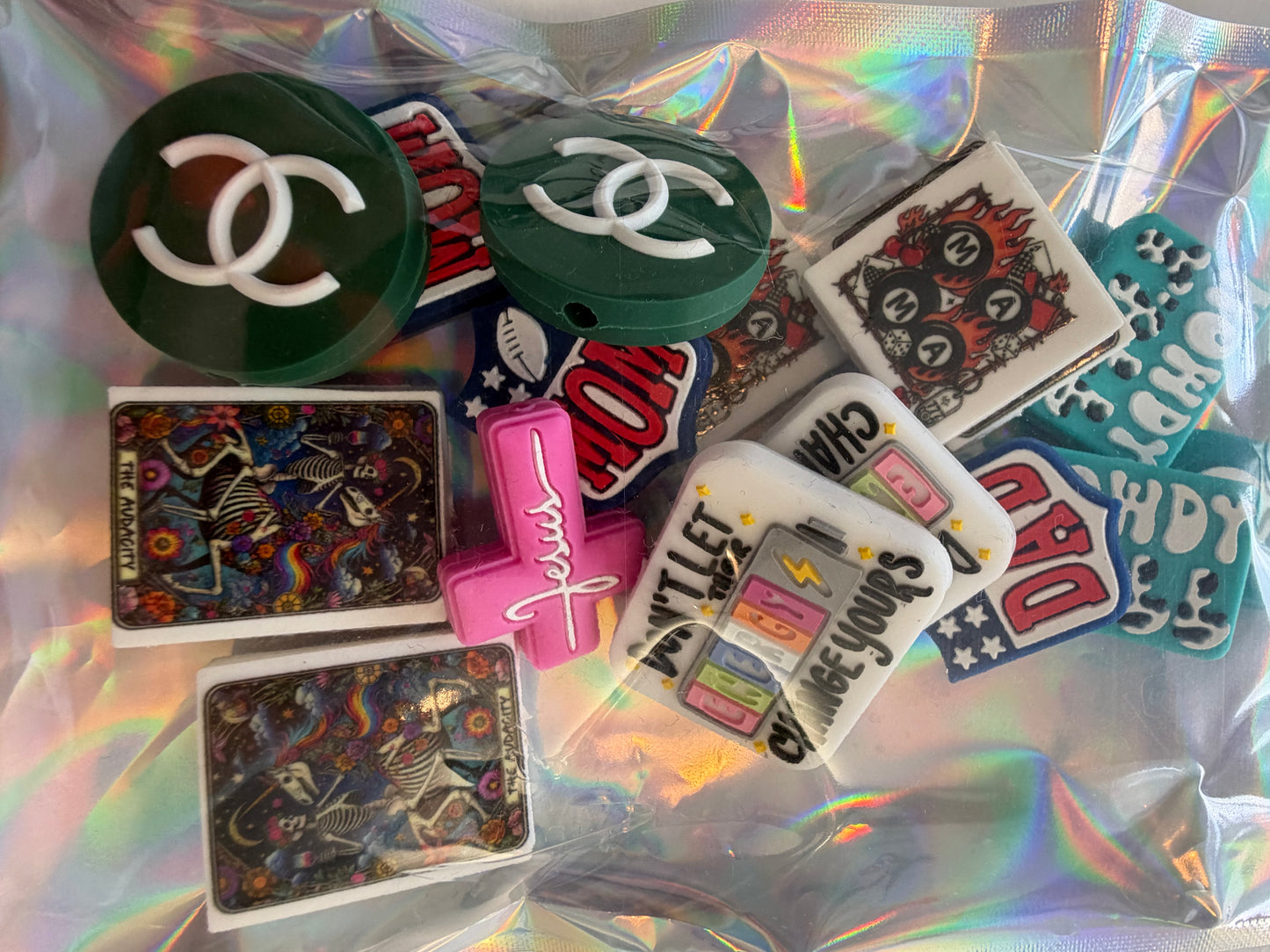 Focal bead bundle
