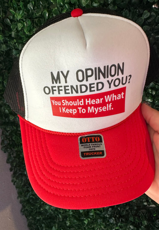 My opinion