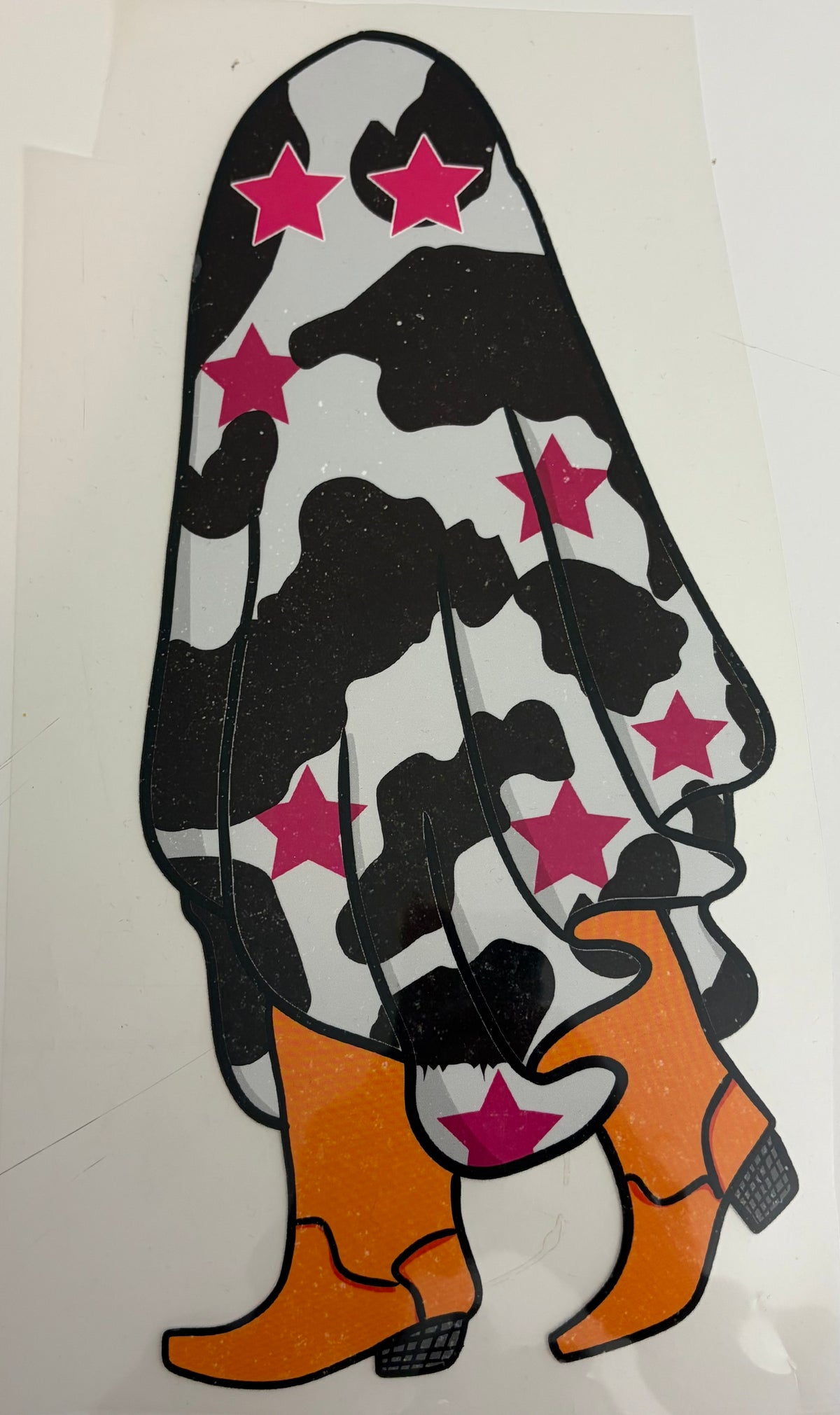Cowgirl ghost (stars)