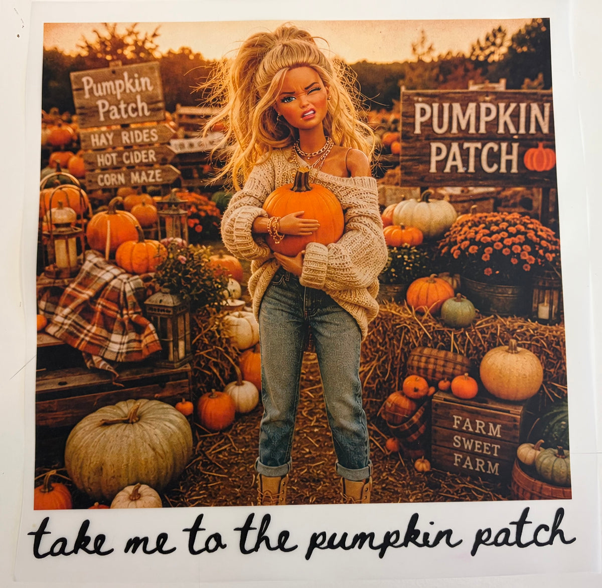 Take me to the pumpkin patch