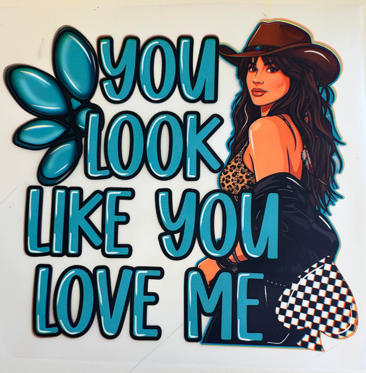 You look like you love me