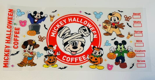 Mickey Halloween Coffee