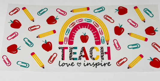 Teach love Inspire