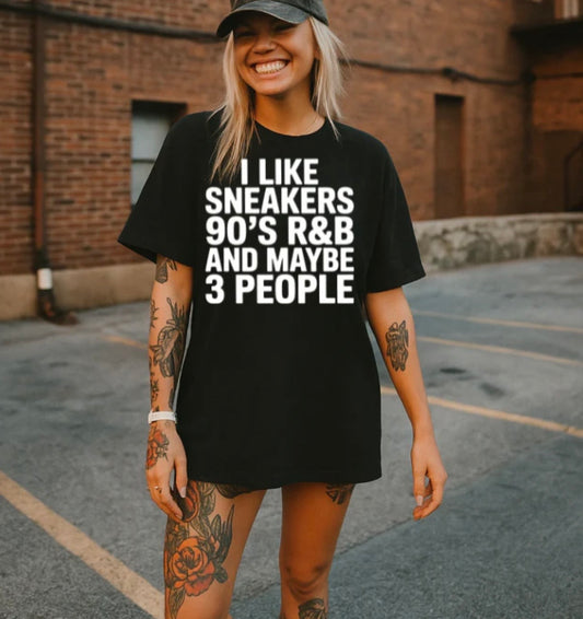 90's r&b and 3 ppl