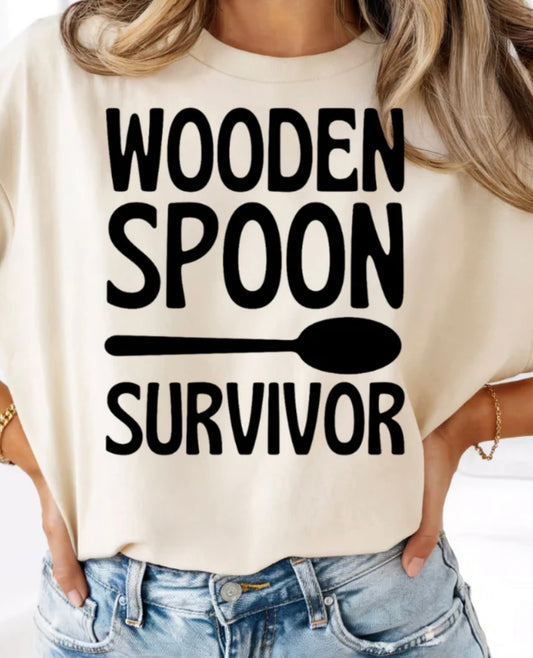 Wooden spoon survivor