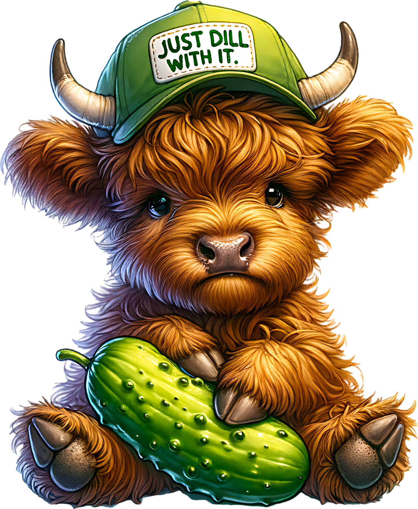 Just dill with it (cow)