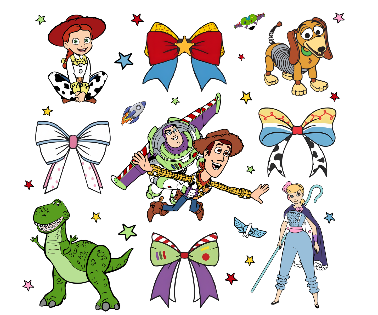 Toy story and bows