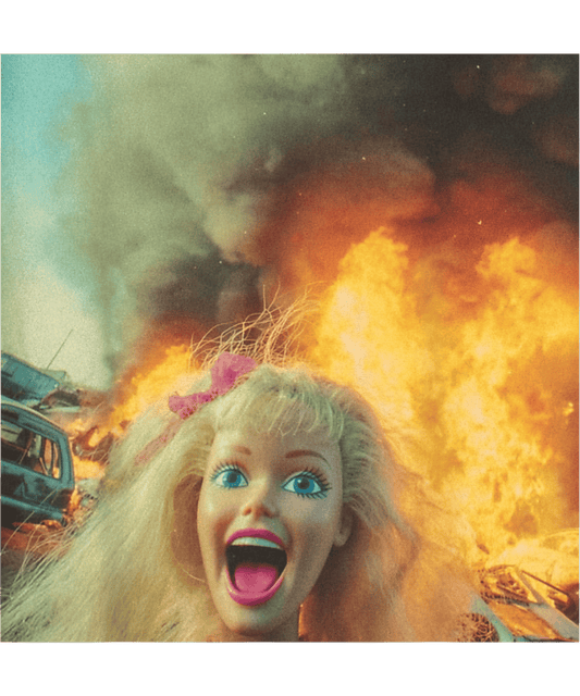 Barbie fire