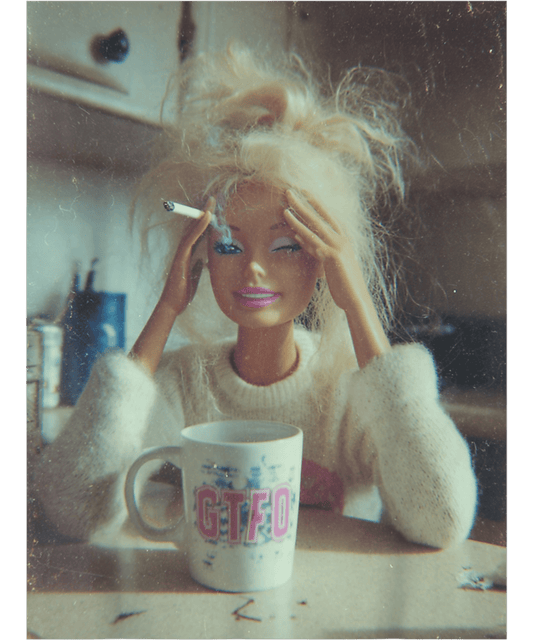 Stressed out barbie
