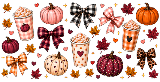 Fall bows and drinks