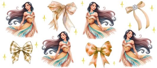 Pocahontas and bows