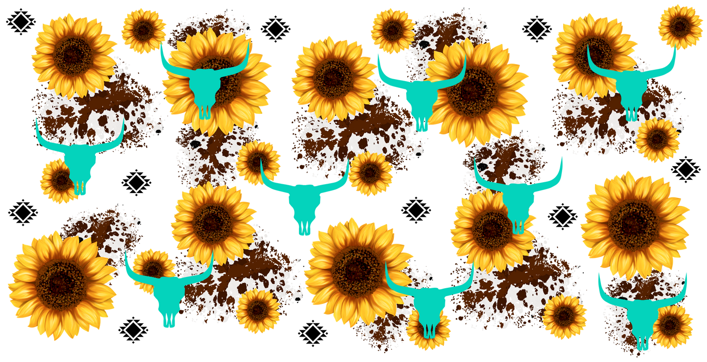 Boho sunflower