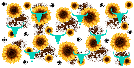 Boho sunflower