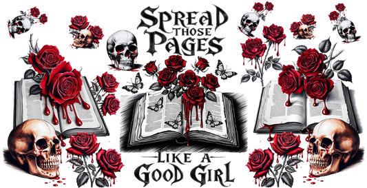 Spread those pages