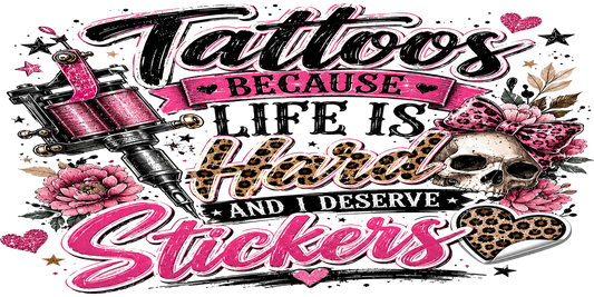 I deserve stickers