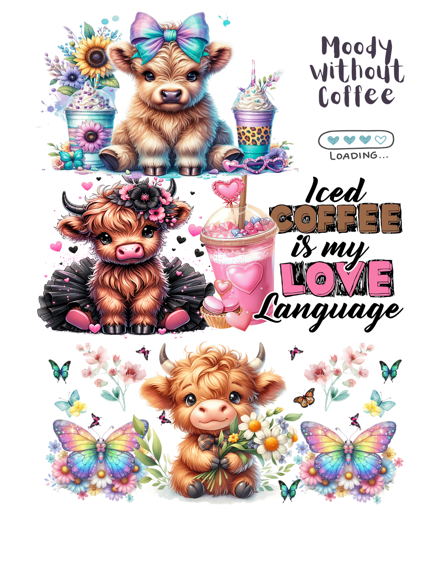 Highland cow bundle