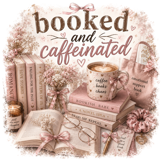 Booked and caffeinated