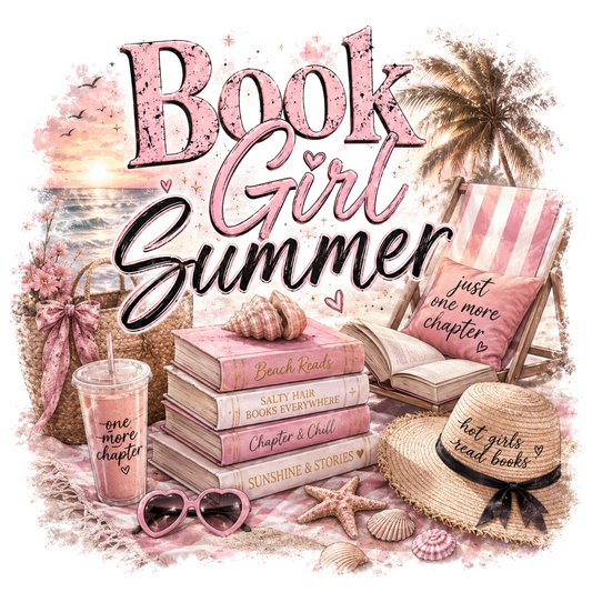 Book girl summer