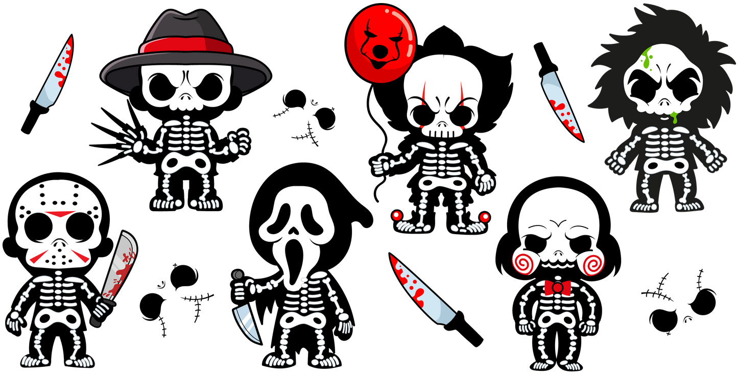 Spooky skeleton