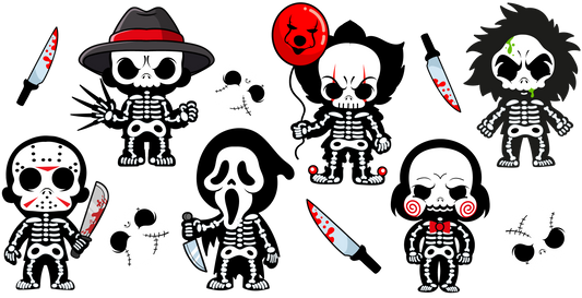 Spooky skeleton