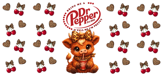 Dr Pepper cow