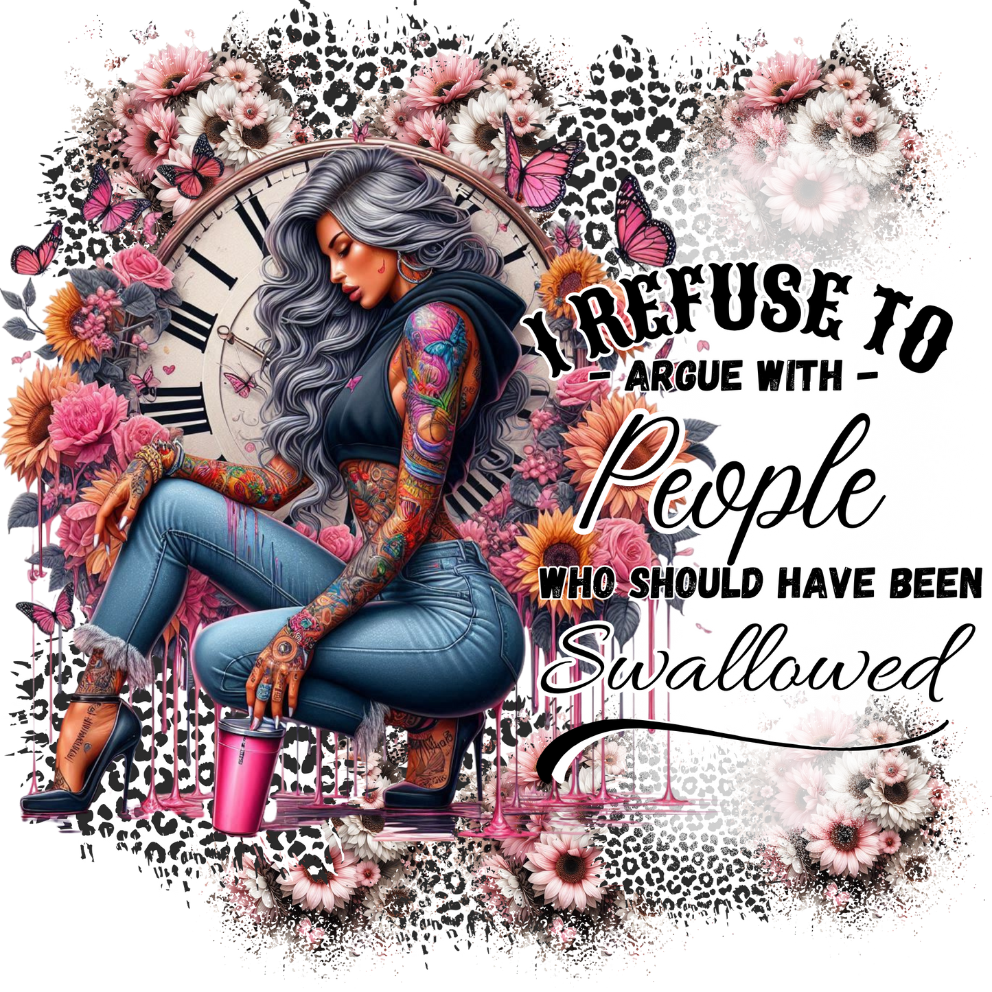 I refuse to argue with people