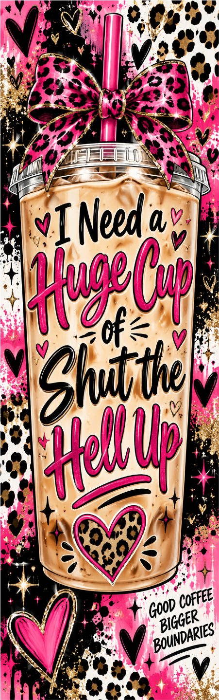 I need a huge Cup