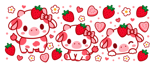 Strawberry cow