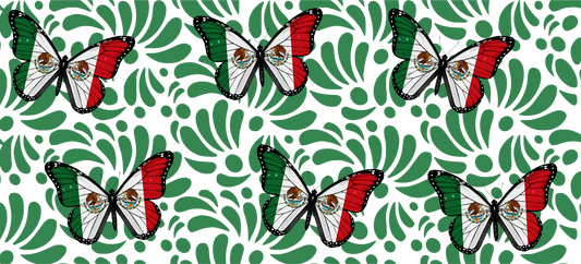 Butterly (Mexico flag)